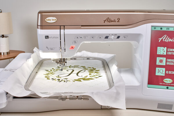 Altair 2 embroidery field