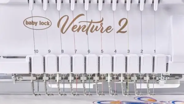 Baby Lock Venture 2 Multi-Needle Embroidery Machine 10 needles